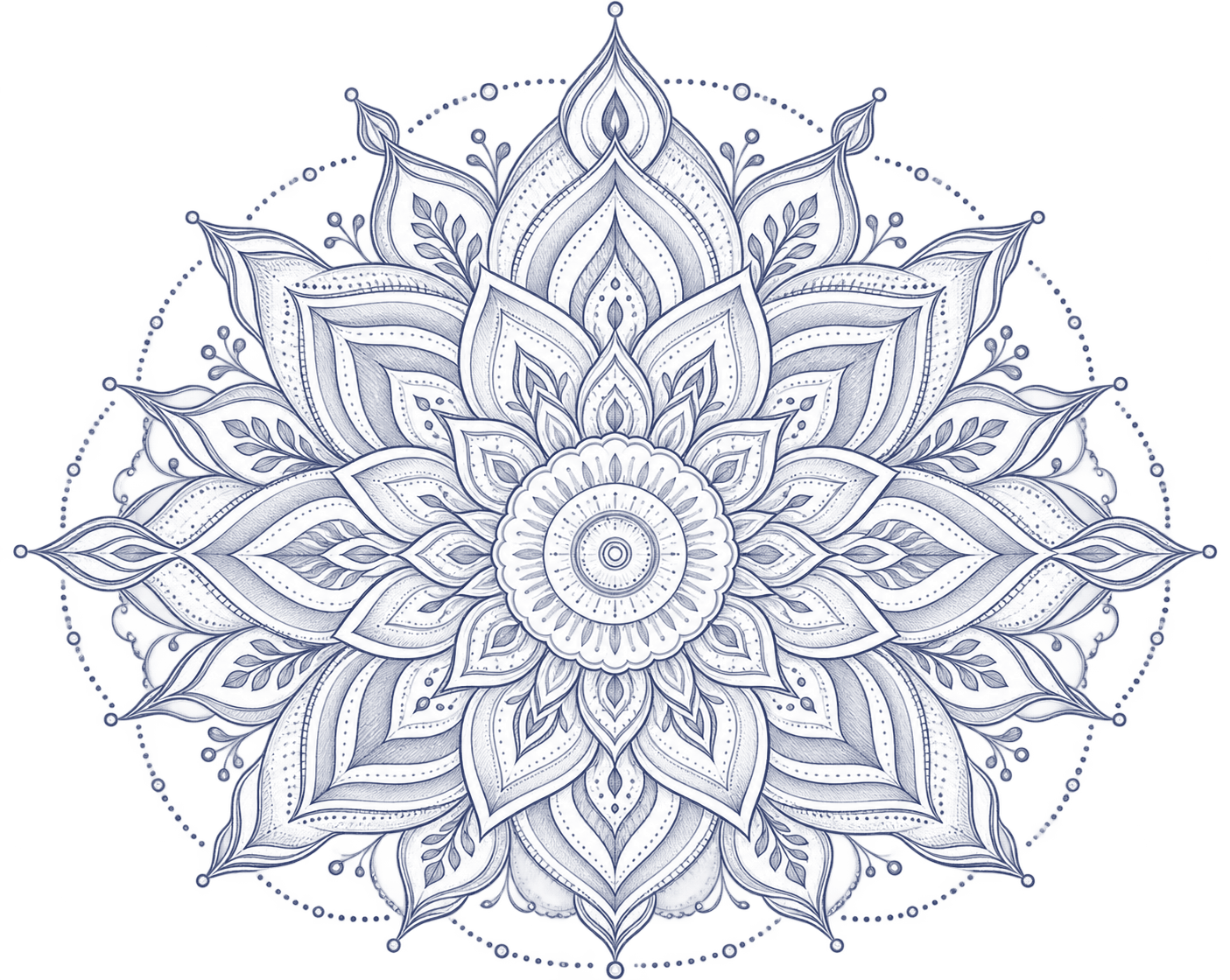 Hero Mandala Background Art